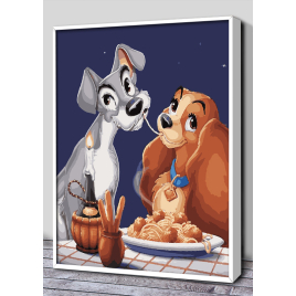 Леді та блудько у рамі АМ-0234